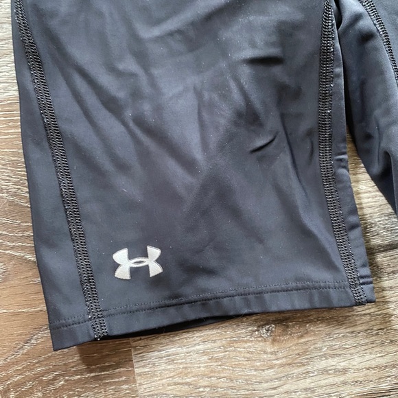 Under Armour black spandex shorts with 3” inseam - Picture 2 of 5